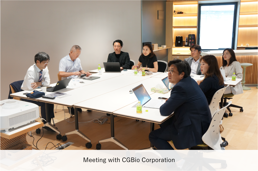 Meeting with CGBio Corporation