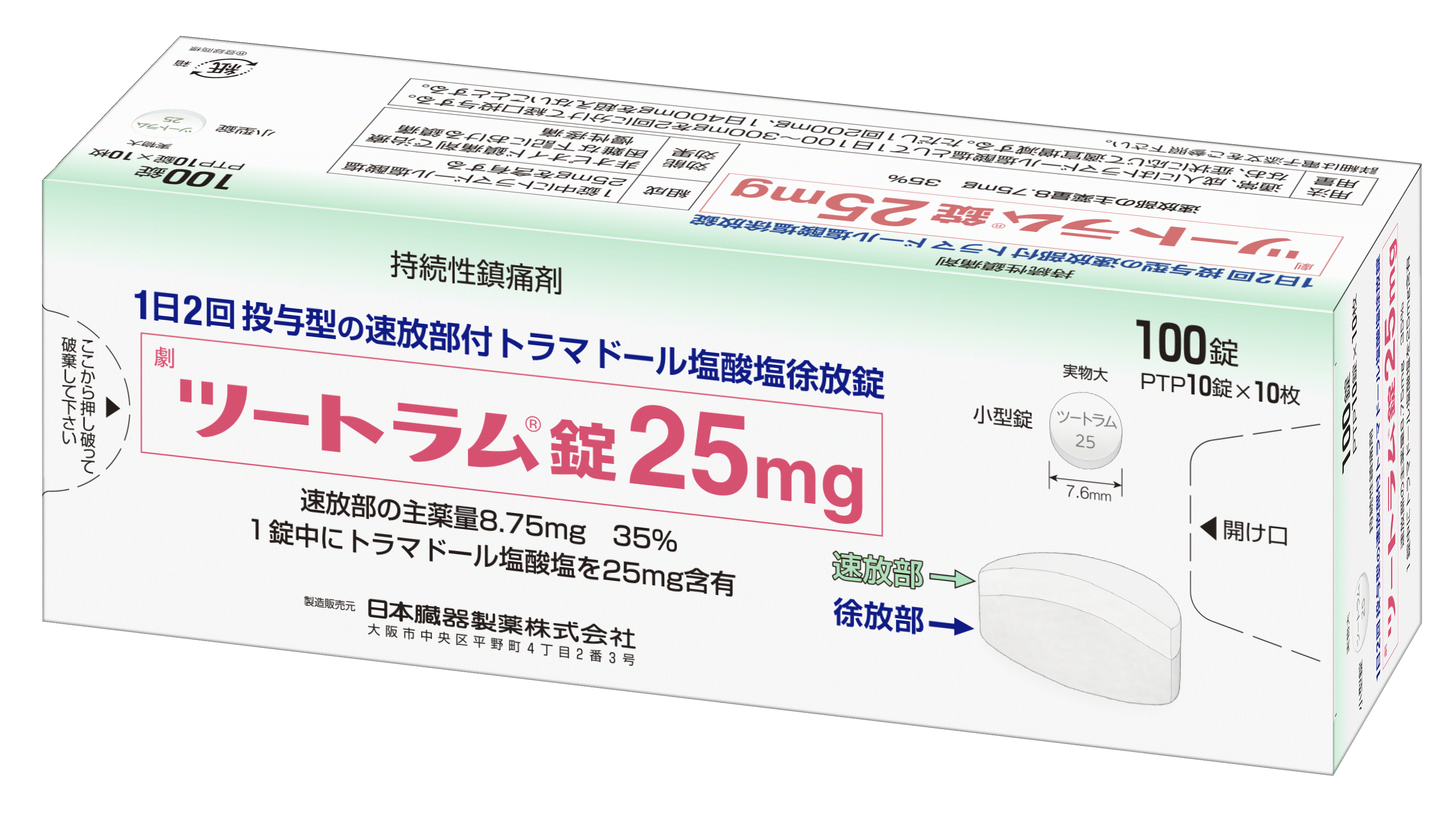 ツートラム錠25mg